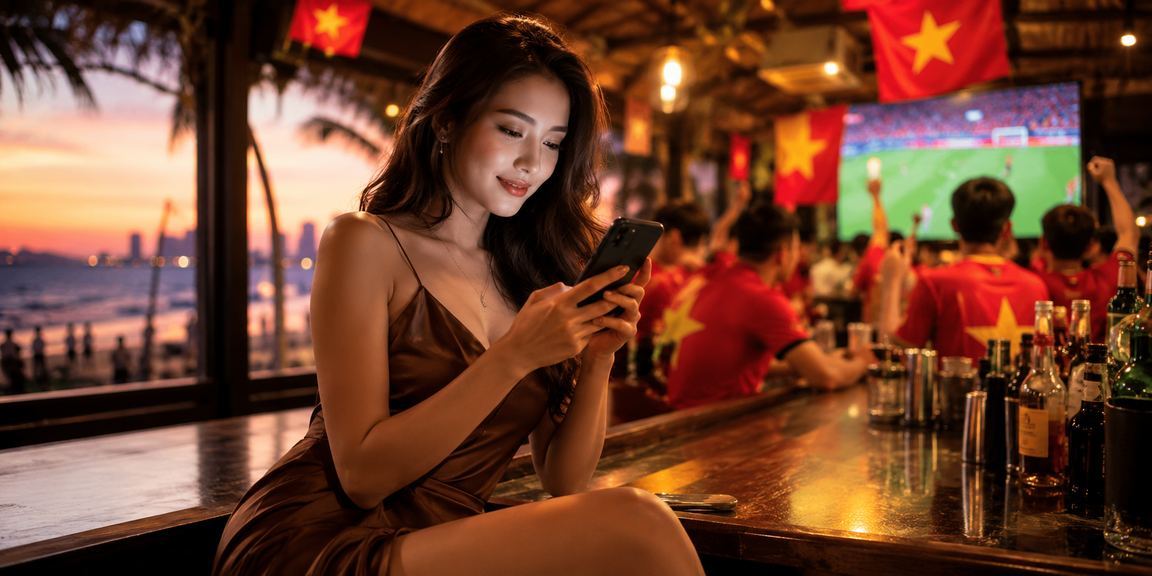 Người chơi Đà Nẵng kiểm tra rút tiền casino qua điện thoại bên ly cà phê buổi sáng